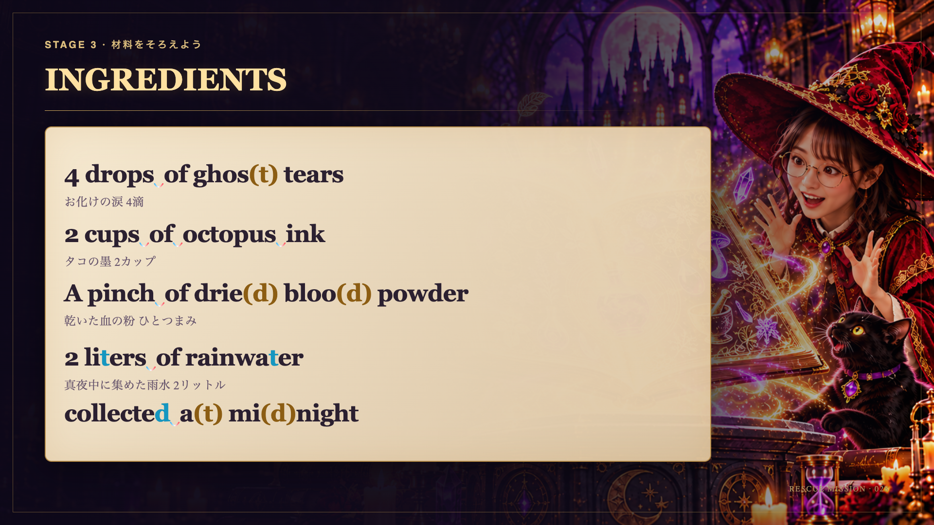 INGREDIENTS